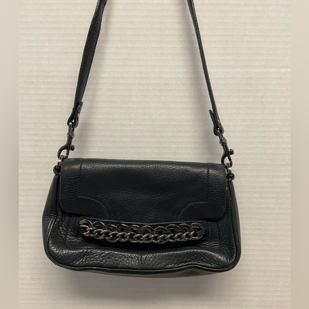 Calvin Klein Leather Chain Linked Wristlet